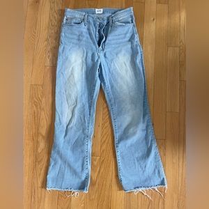 Hudson crop flare jeans